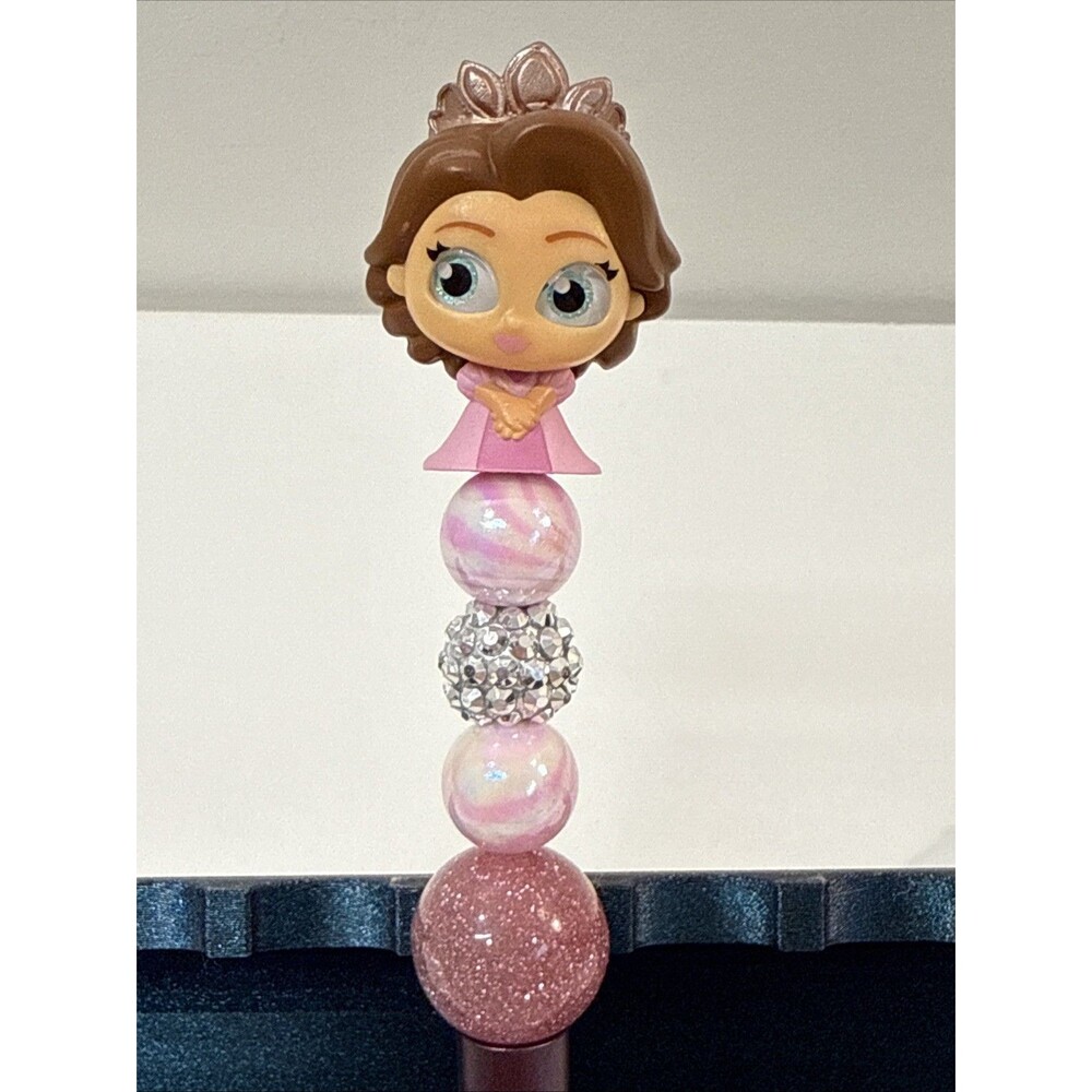 Beautiful Baby Rapunzel Disney Doorable Beaded Writing Ink Pen From Tangled